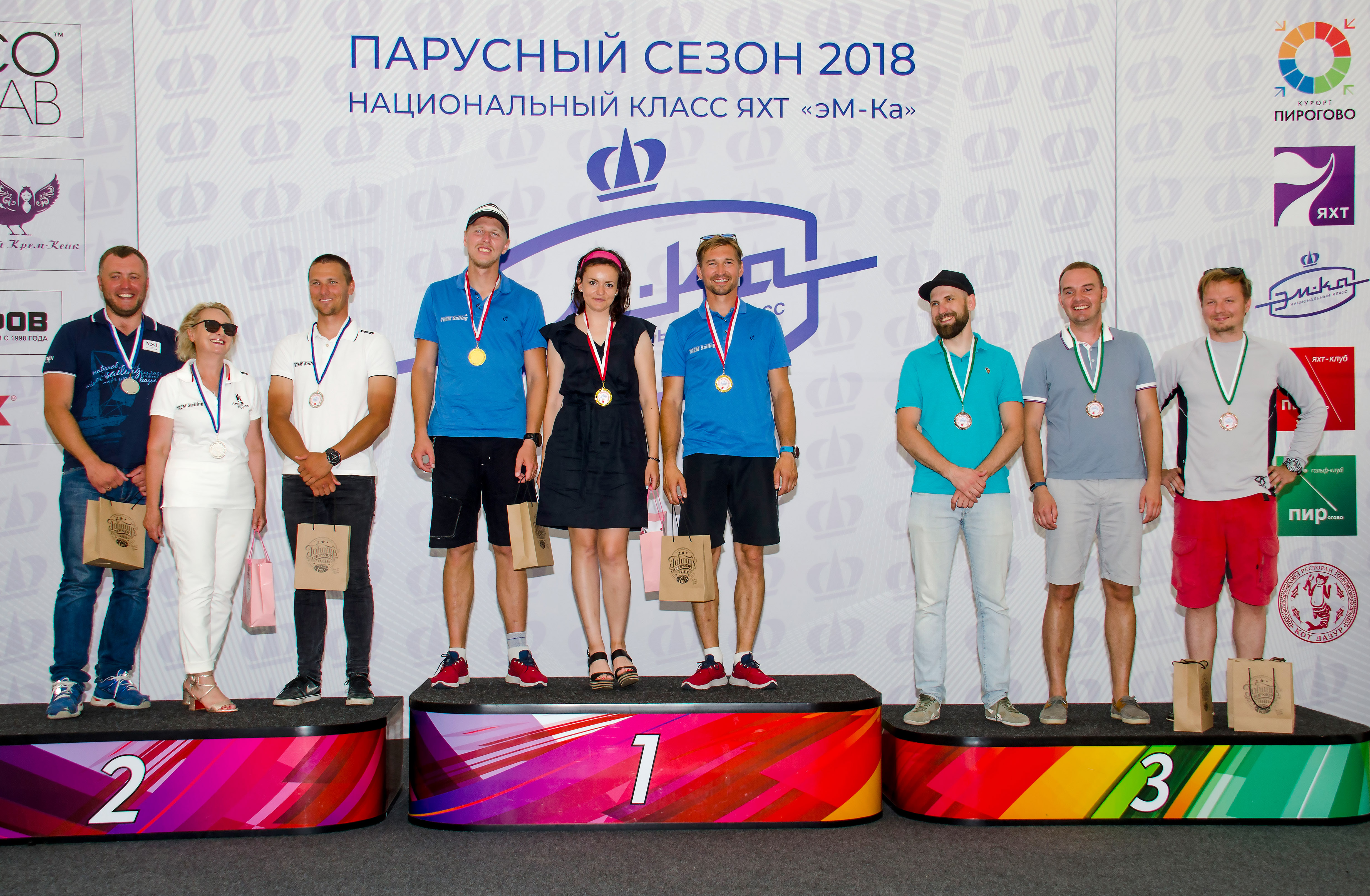 яхта эМ-Ка, ПИРогово, яхт-клуб, победители, регата, выходной день